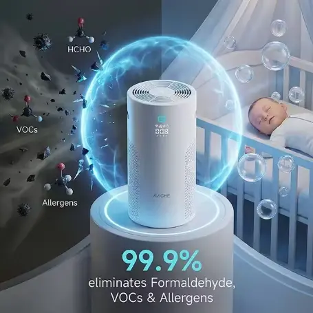 Mini purificateur d'air portable