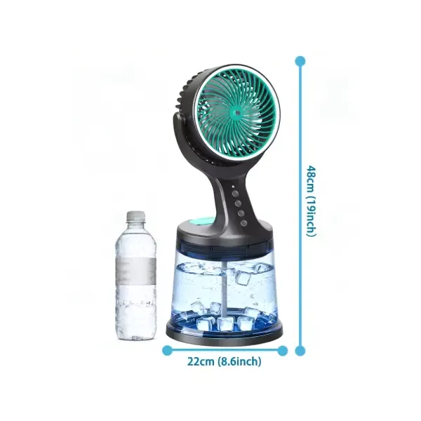 Mini ventilateur portable haute vitesse, batterie longue durée rechargeable par USB