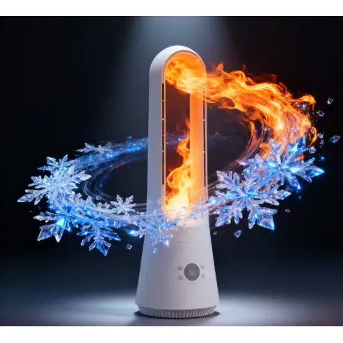 Plastic Electric Air Cooling Fan Remote Control