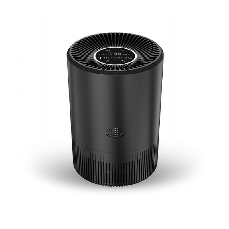 Purificateur d'air portable avec filtre Hepa pour animaux de compagnie avec Wifi