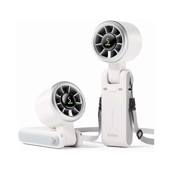Mini ventilateur portable turbo rechargeable par USB